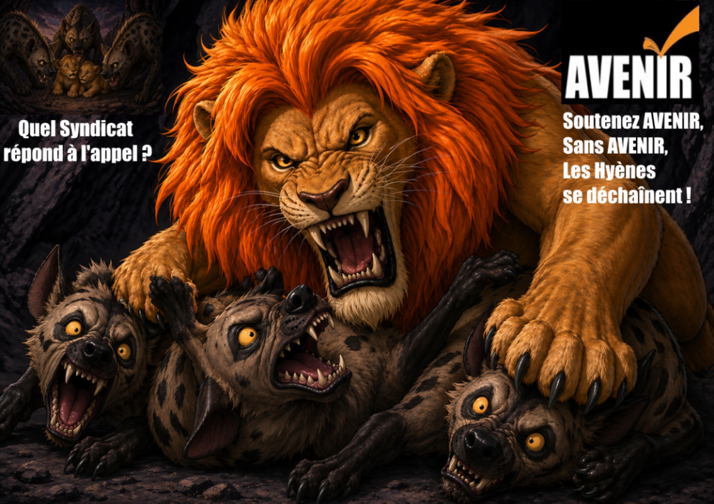 Face aux Hyènes, AVENIR agit