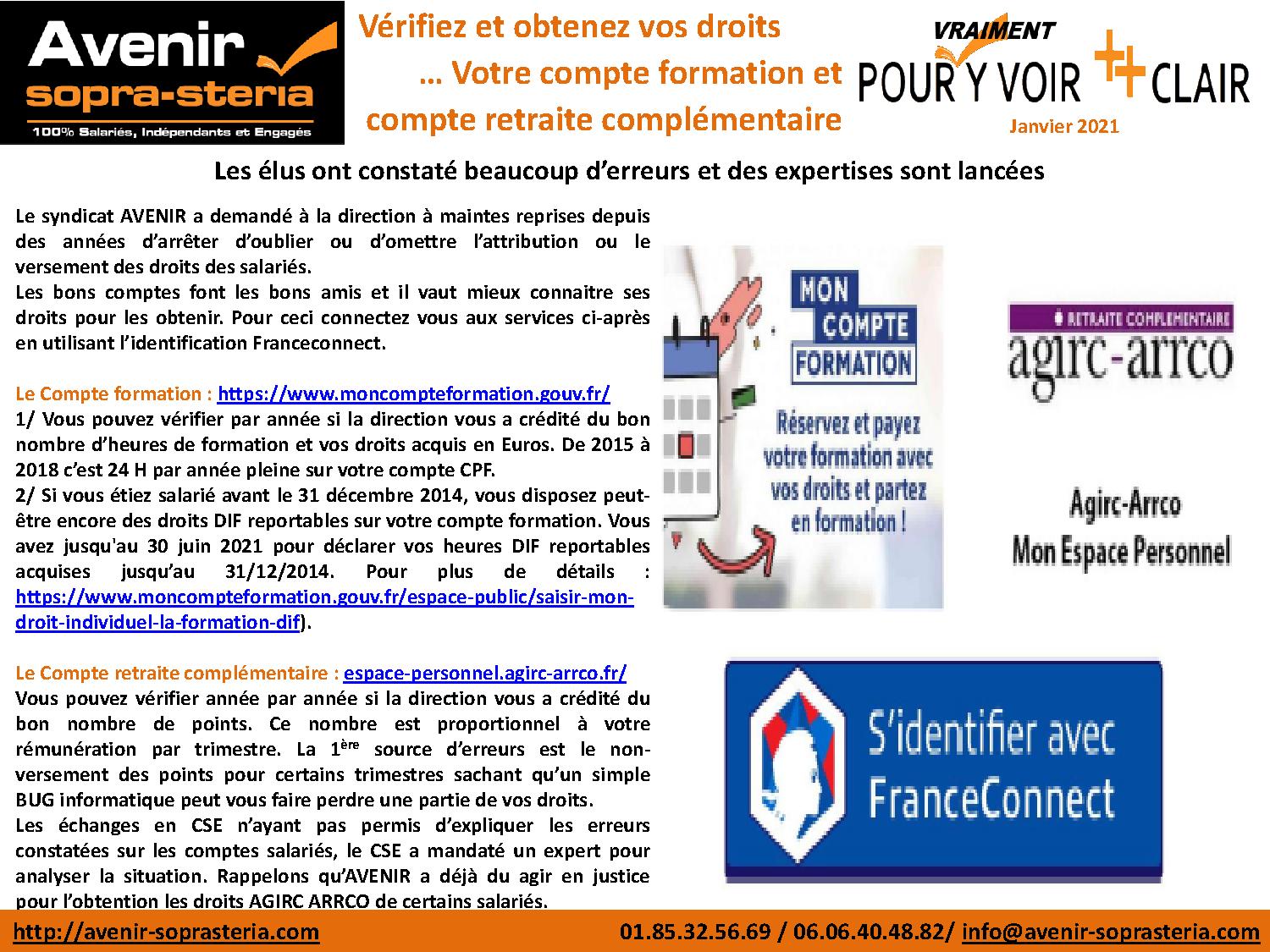 SOPRA STERIA Faisons les comptes … Pas de Bla Bla …