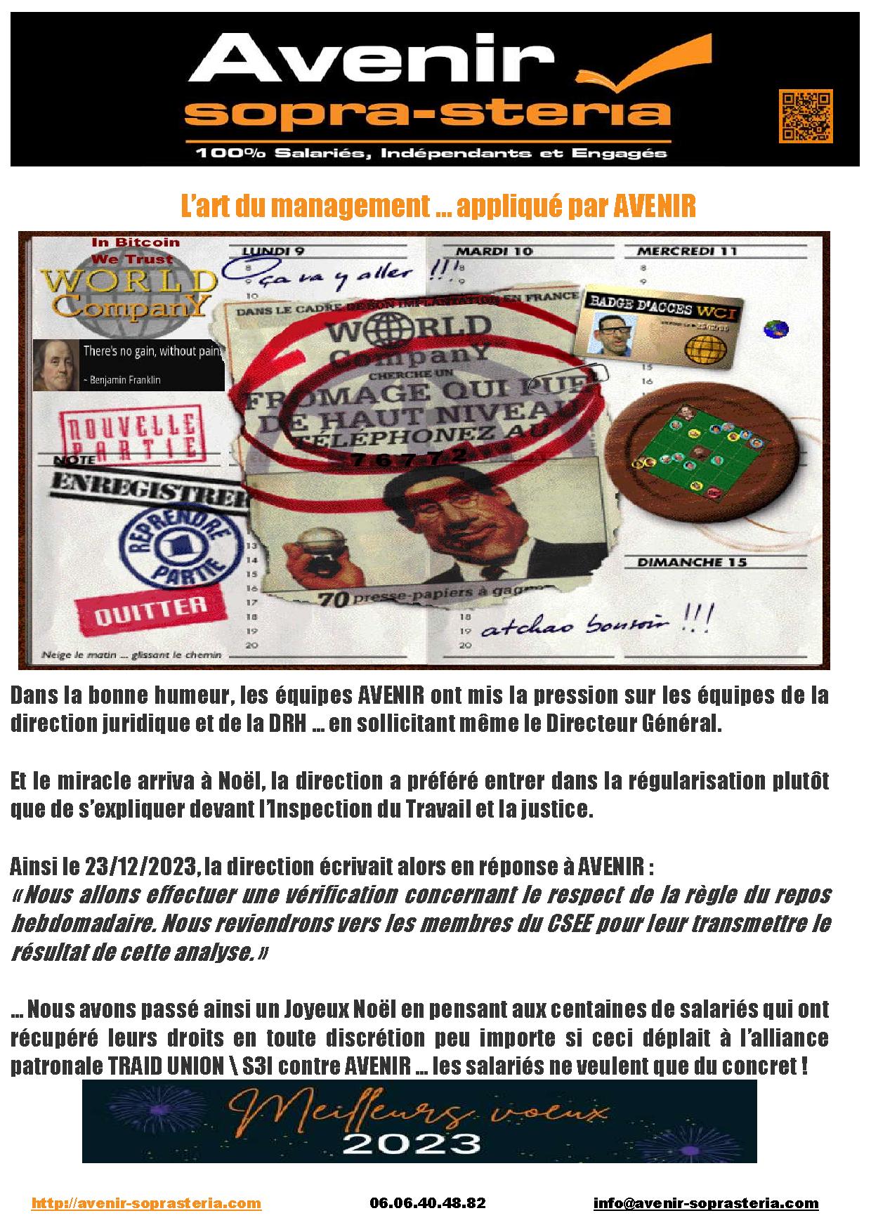 SOPRA STERIA Lart du management ... par