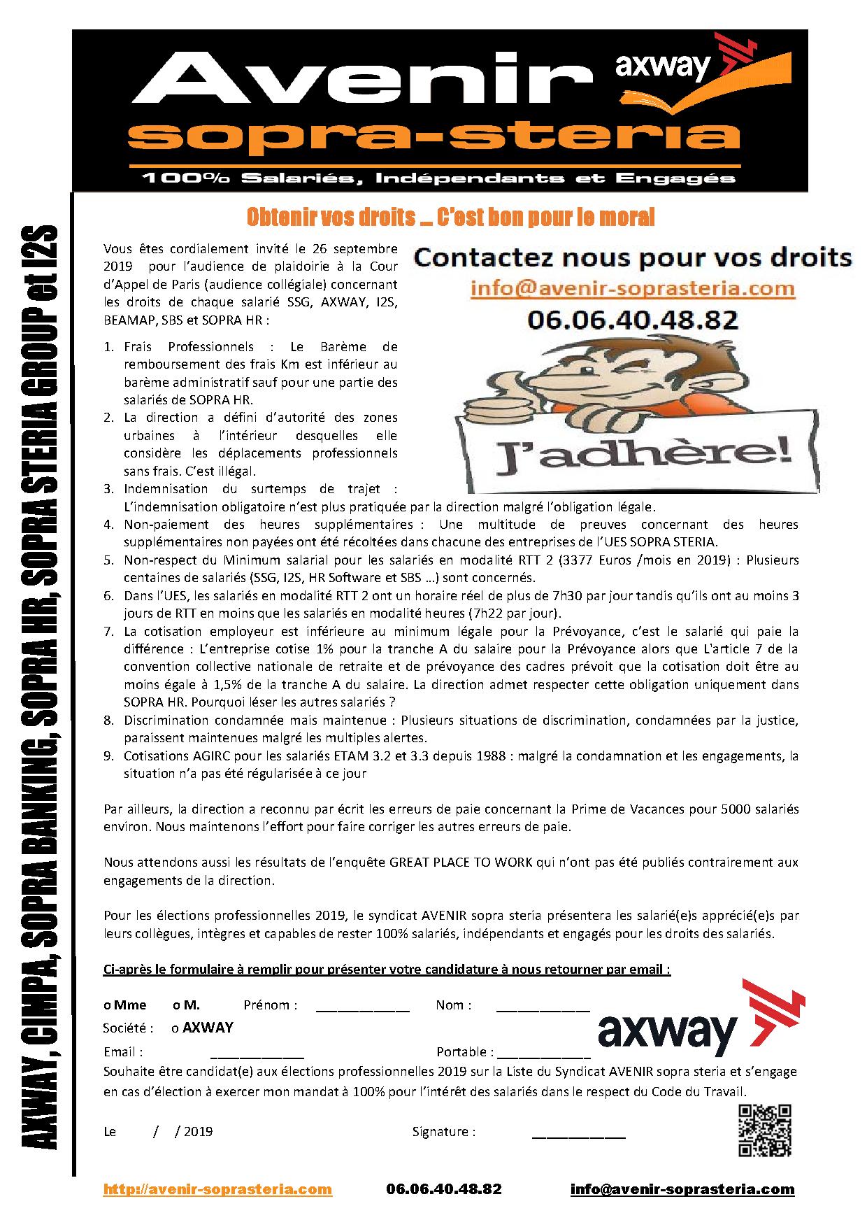 Obtenir vos droits c est bon pour le moral