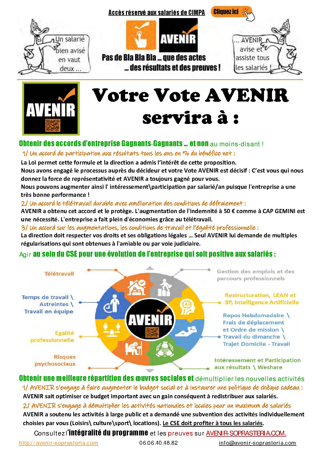 Votez la liste independante et engagee