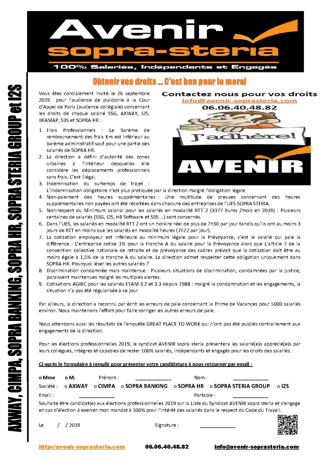 Obtenir vos droits