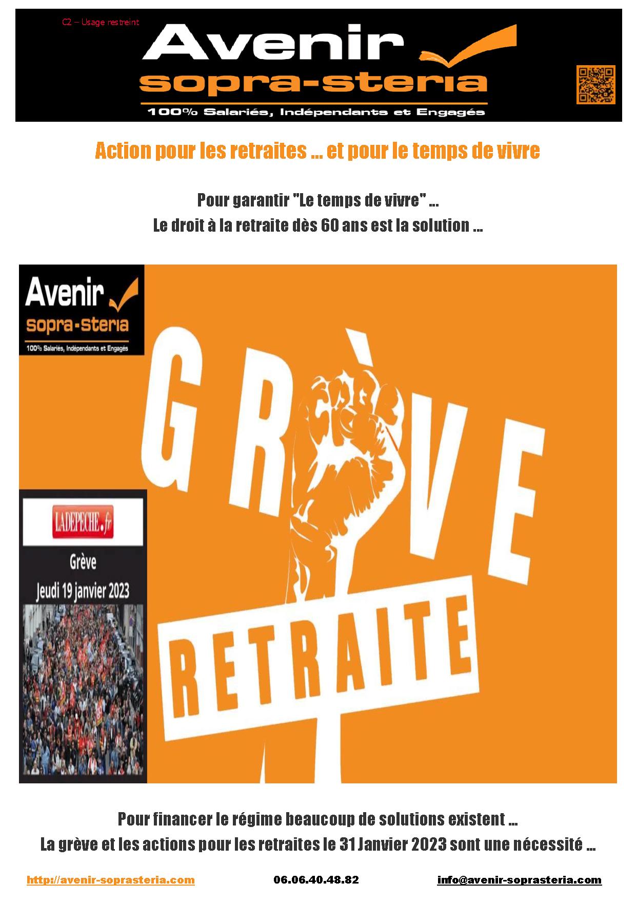 Retraites et temps de vivre