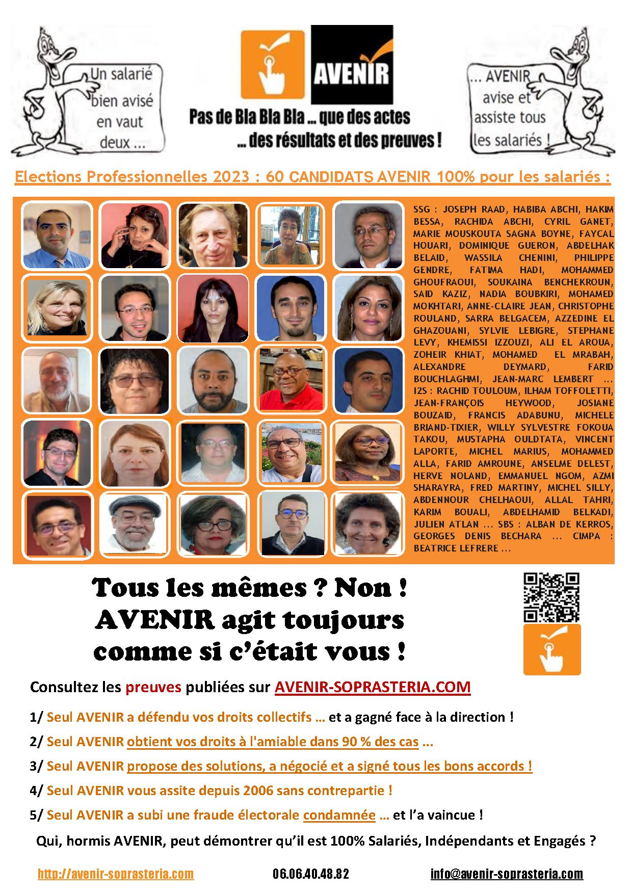 Candidats
