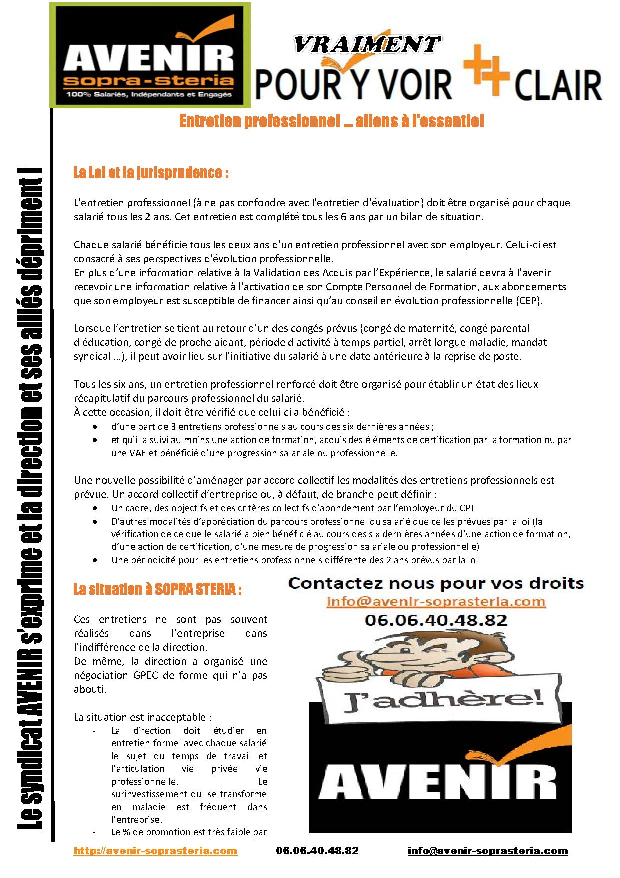 Entretien
