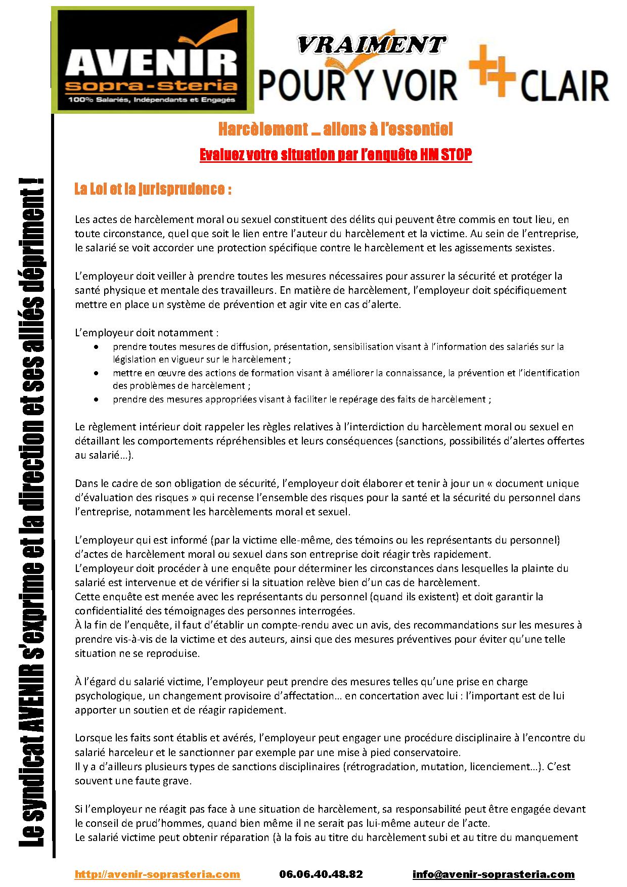 Harcelement